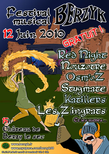 Berzyk le 12 juin 2010 à Bernoy-le-Château (02)