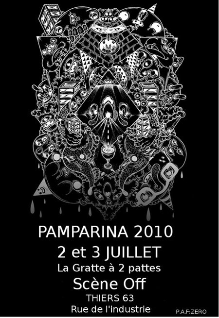 Pamparina 2010 (Scène Off) le 02 juillet 2010 à Thiers (63)
