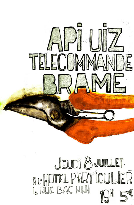 Télécommande + Api Uiz + Brame à l'Hôtel Particulier le 08 juillet 2010 à Bordeaux (33)