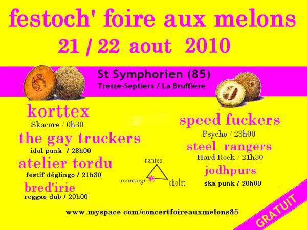 Festoch' Foire aux Melons le 21 août 2010 à La Bruffière (85)