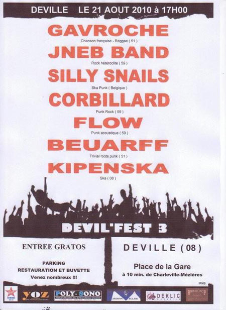 Devil' Fest 3 le 21 août 2010 à Deville (08)