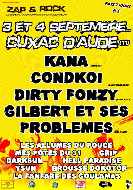 Festival Zap & Rock le 03 septembre 2010 à Cuxac-d'Aude (11)