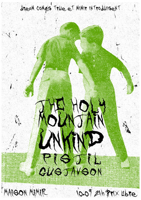 The Holy Mountain + Unkind à la Maison Mimir le 10 septembre 2010 à Strasbourg (67)