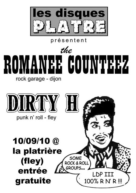 The Romanee Counteez + Dirty H à la Plâtrière le 10 septembre 2010 à Fley (71)