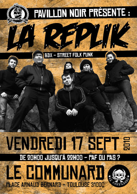 La Réplik au bar Le Communard le 17 septembre 2010 à Toulouse (31)