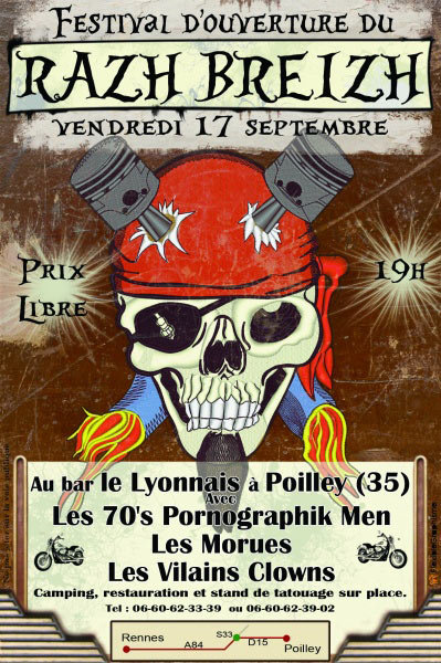 Concert au bar Le Lyonnais le 17 septembre 2010 à Poilley (35)