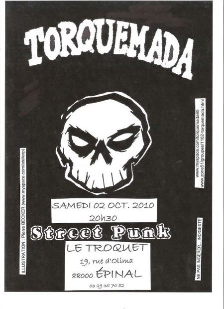 Torquemada au Troquet le 02 octobre 2010 à Epinal (88)