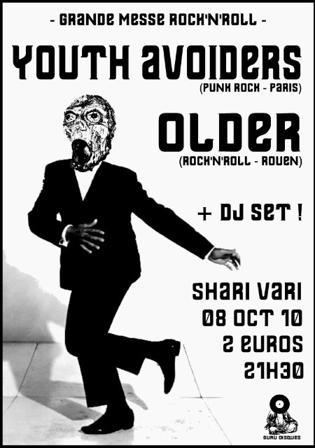 Youth Avoiders + Older au Shari Vari le 08 octobre 2010 à Rouen (76)