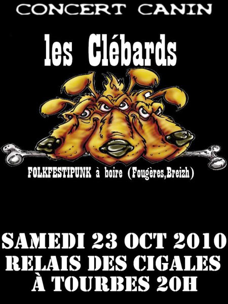 Show Hich Hich Hich 13 au Relais des Cigales le 23 octobre 2010 à Tourbes (34)