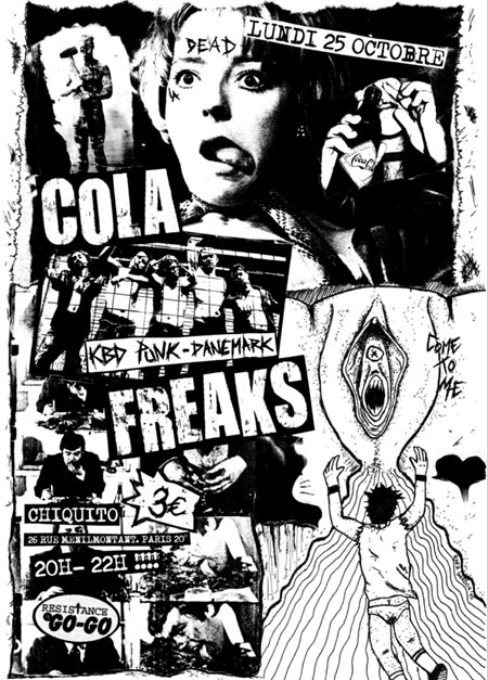 Cola Freaks au Chiquito le 25 octobre 2010 à Paris (75)