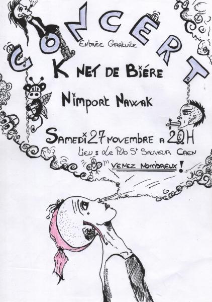 K'Net de Bières + Les Nimportenawaks au Pub Saint-Sauveur le 27 novembre 2010 à Caen (14)