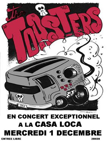 The Toasters à la Casa Loca le 01 décembre 2010 à Haguenau (67)