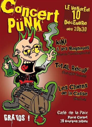 Concert Punk le 10 décembre 2010 à Bourgoin-Jallieu (38)