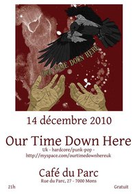 Our Time Down Here au café du Parc le 14 décembre 2010 à Mons (BE)