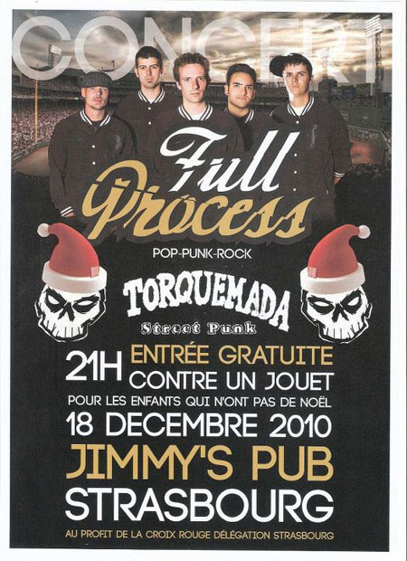 Full Process + Torquemada au Jimmy's Pub le 18 décembre 2010 à Strasbourg (67)