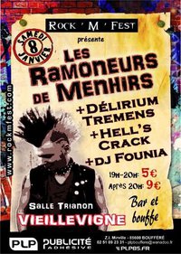 Les Ramoneurs de Menhirs à la salle Trianon le 08 janvier 2011 à Vieillevigne (44)