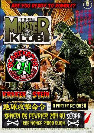 the monster klub + skarekrows + krakenstein le 05 février 2011 à Dijon (21)
