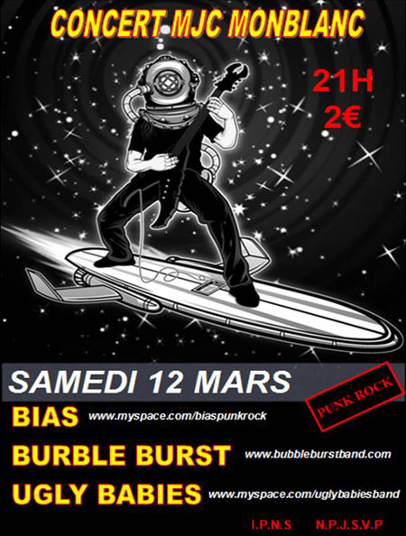 BIAS + Bubble Burst + Ugly Babies à la MJC le 12 mars 2011 à Monblanc (32)