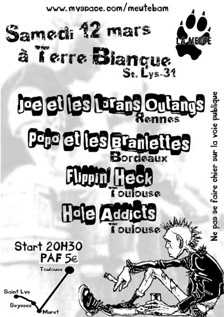 Concert à Terre Blanque le 12 mars 2011 à Saint-Lys (31)
