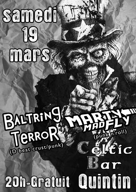 Baltring Terror + Marty Mad Fly au Celtic Bar le 19 mars 2011 à Quintin (22)