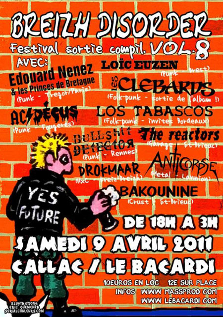 Breizh Disorder au Bacardi le 09 avril 2011 à Callac (22)
