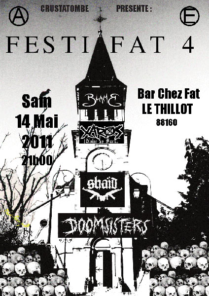 Concert Crustatombe le 14 mai 2011 à Le Thillot (88)