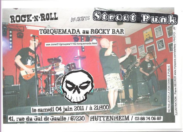 Torquemada au Rocky Bar le 04 juin 2011 à Huttenheim (67)