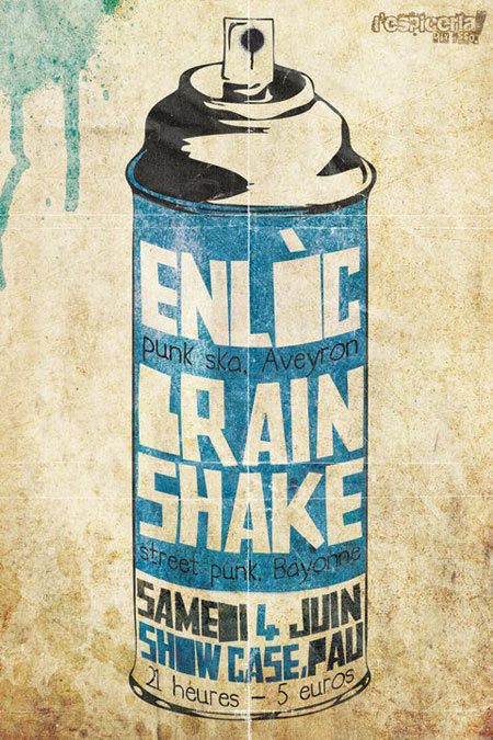 Enlòc + Brain Shake au Show Case le 04 juin 2011 à Pau (64)