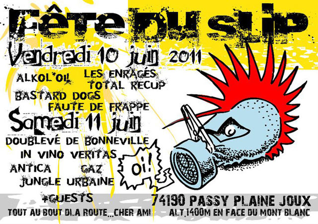 La Fête du Slip au bistro Le Lou Pachran le 10 juin 2011 à Passy (74)