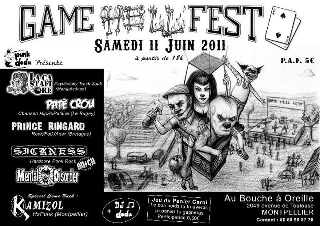 Game Hell Fest 2 le 11 juin 2011 à Montpellier (34)