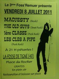 3ème Foss'Remuer le 08 juillet 2011 à La Fosse-de-Tigné (49)