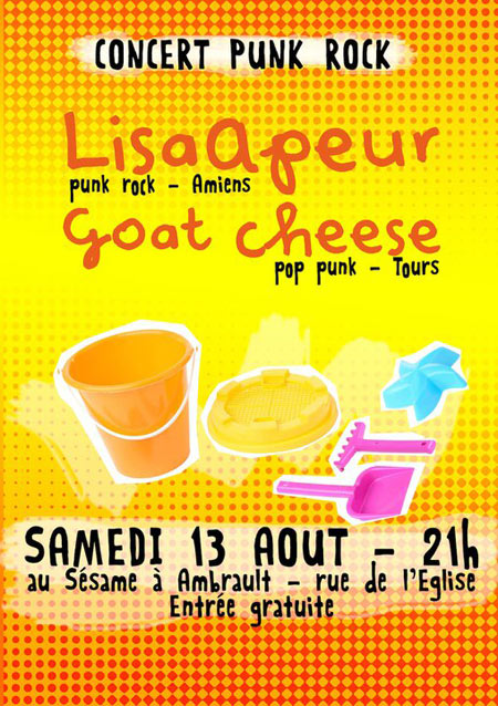 LisaApeur + Goat Cheese au Sésame le 13 août 2011 à Ambrault (36)