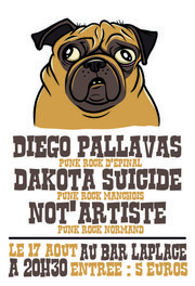 Diego Pallavas + Dakota Suicide + Trotski Nautique @ bar Laplace le 17 août 2011 à Caen (14)