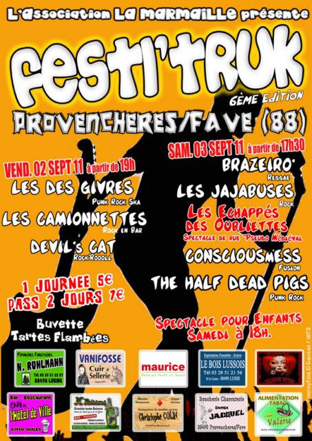Festi'truk le 02 septembre 2011 à Provenchères-sur-Fave (88)