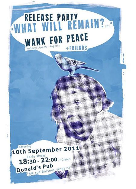 Wank For Peace au Donald's Pub le 10 septembre 2011 à Angers (49)