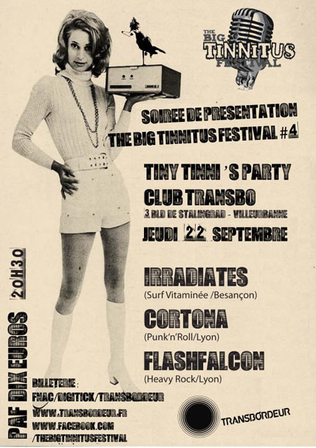 The Irradiates + Cortona + FlashFalcon au Transbordeur le 22 septembre 2011 à Villeurbanne (69)