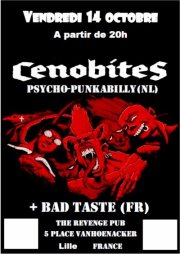 Cenobites + Bad Taste au Revenge Pub le 14 octobre 2011 à Lille (59)