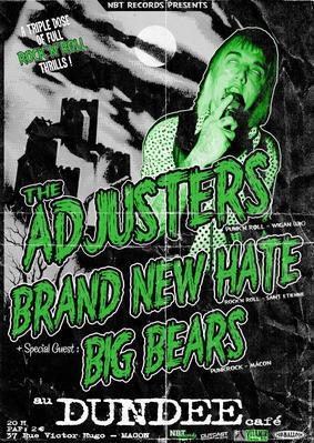 The Adjusters + Brand New Hate au Dundee le 26 octobre 2011 à Mâcon (71)