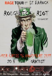 The Roughneck Riot au Barock le 16 novembre 2011 à Rennes (35)