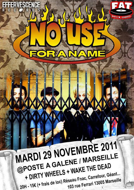 No Use For A Name au Poste à Galène le 29 novembre 2011 à Marseille (13)