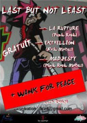 La Rupture + Ekthellion + Madjesty + Wank For Peace à la MJB le 09 décembre 2011 à Beaucouzé (49)