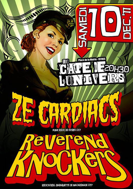 Ze Cardiacs + Reverend Knockers au Café de l'Univers le 10 décembre 2011 à Istres (13)