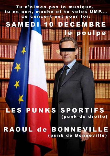 Raoul W de Bonneville + Les Punks Sportifs au Poulpe le 10 décembre 2011 à Reignier-Esery (74)