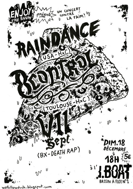 Raindance + 8Control + VII à l'I.Boat le 18 décembre 2011 à Bordeaux (33)