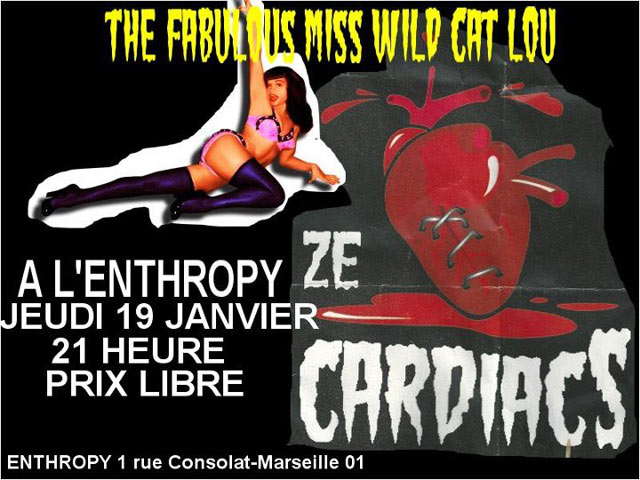 Ze Cardiacs à l'Enthropy le 19 janvier 2012 à Marseille (13)