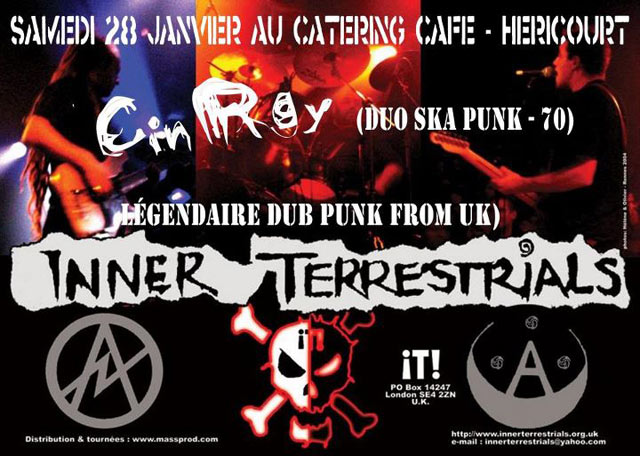 Inner Terrestrials + CinRgy au Catering Café le 28 janvier 2012 à Héricourt (70)