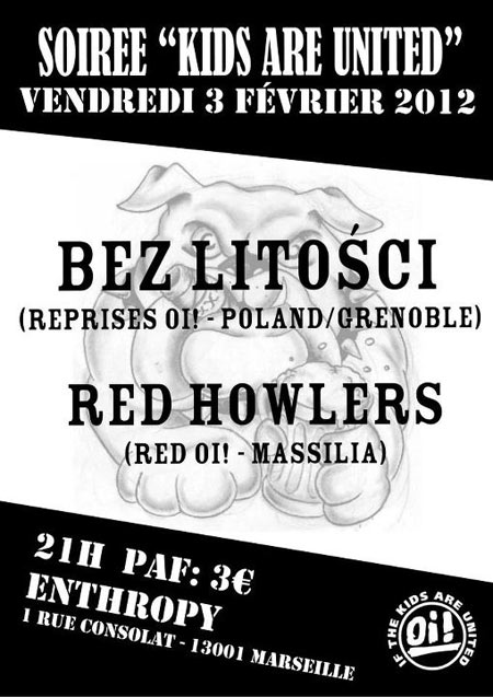 Bez Litosci + Red Howlers à l'Enthropy le 03 février 2012 à Marseille (13)