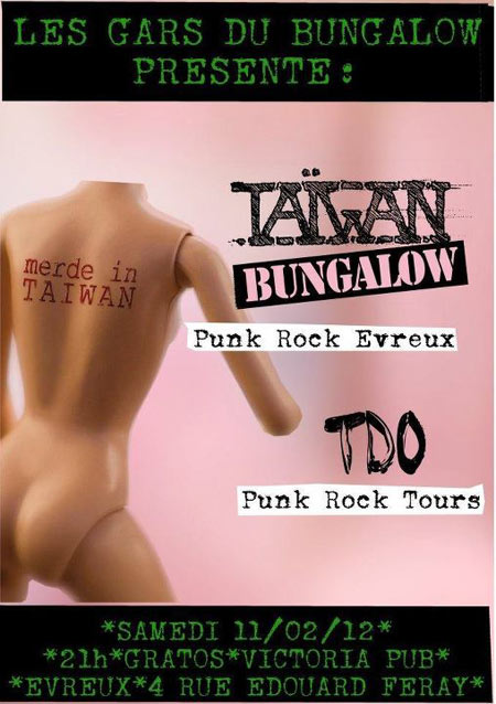 Taiwan Bungalow + TDO au Victoria le 11 février 2012 à Evreux (27)