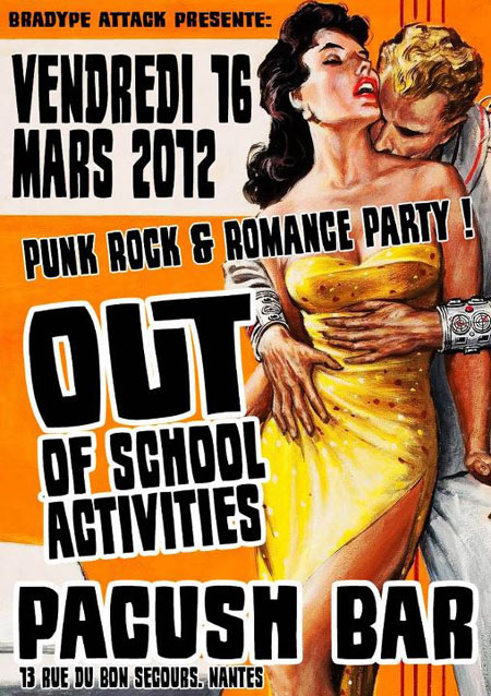 Out Of School Activities au Pacush Bar le 16 mars 2012 à Nantes (44)