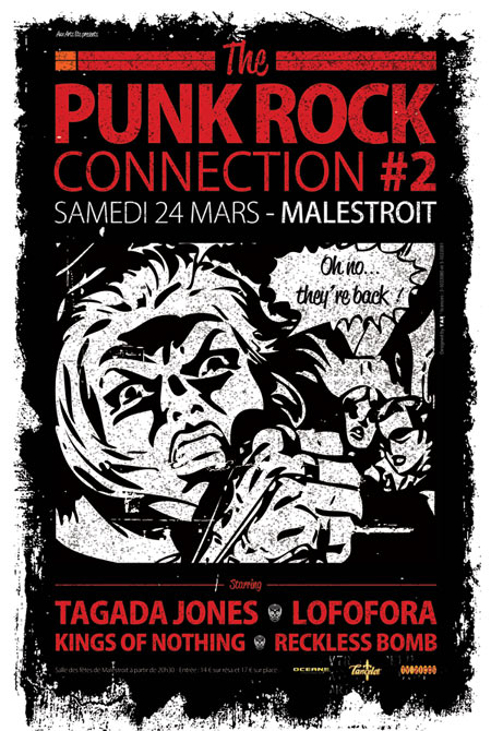 The Punk Rock Connection #2 le 24 mars 2012 à Malestroit (56)